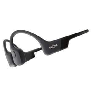 SHOKZ OpenRun Bone Conduction Bluetooth Headphones, Black, USB-C Charging