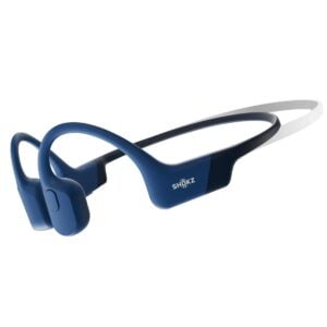 SHOKZ OpenRun Mini Bone Conduction Open-Ear Bluetooth Headphones, Blue