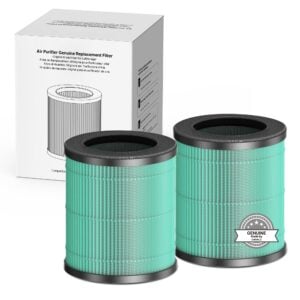 Genuine CHIVALZ MR2588 Air Purifier Replacement Filter, 2 Pack, Pet Vers