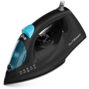 PurSteam SteamLite Steam Iron with Non-Stick Soleplate, Auto Shut-Off