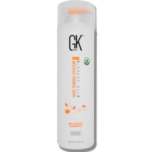 GK HAIR Balancing Shampoo Repairs Dry Damage For Oily Flaky Itchy Scalp Thinning Removes Impurities Deep Cleansing Natural Moisture Keratin Treatment Sulfate Parabem Free All Hair Types - 33.8 Ounce