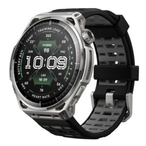 Amazfit Balance 3 Smart Watch, 1.5" AMOLED Sapphire Glass, iOS/Android | 48mm, 21-Day Battery, Stainless Steel Case, Dual-Band GPS, Flashlight, Water-Resistant, 64GB, Offline Maps, 180 Sports Modes, Stainless Steel, Balance 3