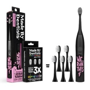 Made by Dentists Sonic X Electric Toothbrush + Replacment Heads