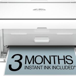 HP DeskJet 2855e Wireless All-in-One Color Inkjet Printer, Scanner, Copier, Best-for-home, 3 month Instant Ink trial included. This printer is only 2.4 ghz capable. (588S5A)